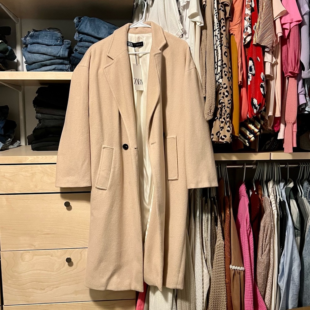 ZARA Tan Coat